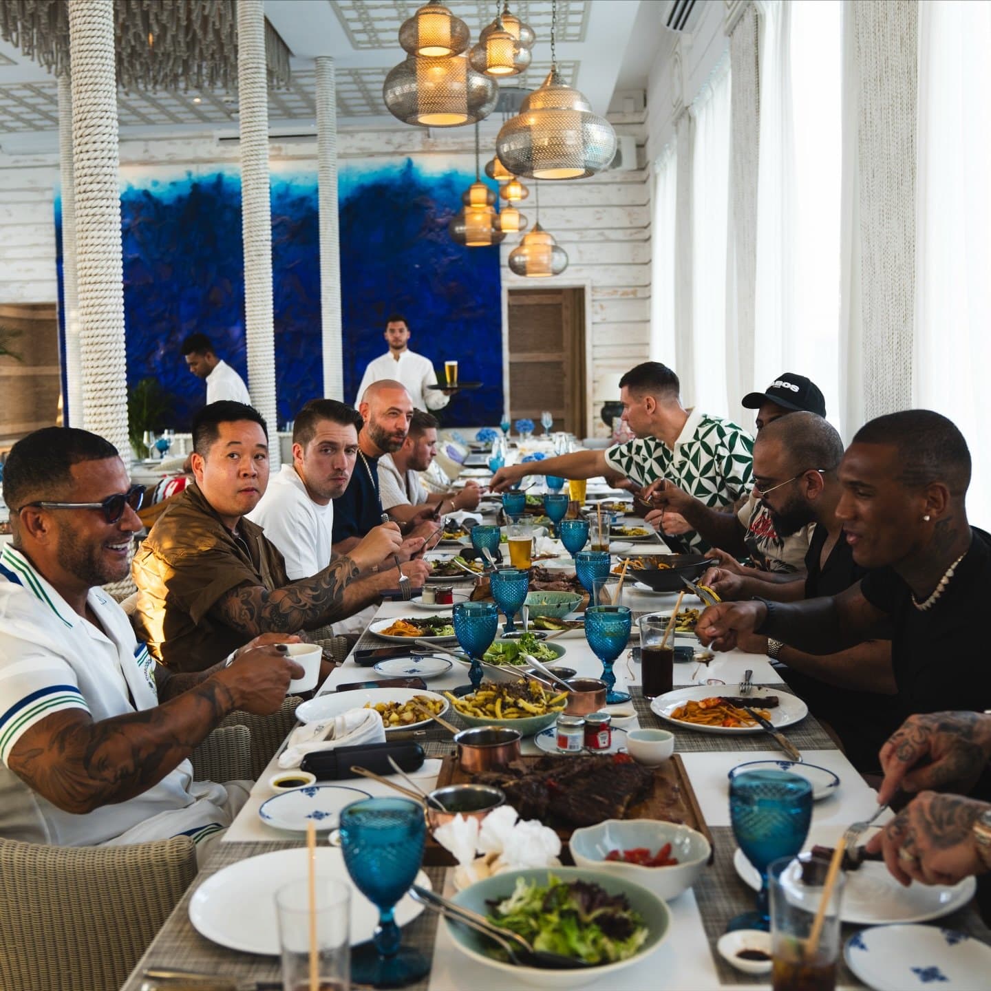 A long lunch with friends